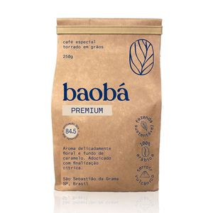Café Em Grãos Premium Baobá 250g