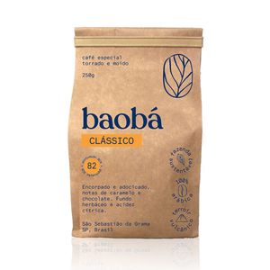 Café Clássico Torrado e Moído Baobá 250g
