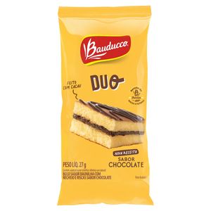 Bolinho de Baunilha com Recheio e Riscas de Chocolate Bauducco 27g