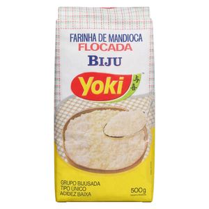 Farinha de Mandioca Flocada Biju Yoki 500g