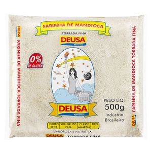 Farinha de Mandioca Torrada Fina Deusa 500g