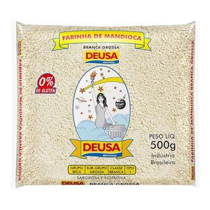 Farinha de Mandioca Branca Grossa Deusa 500g