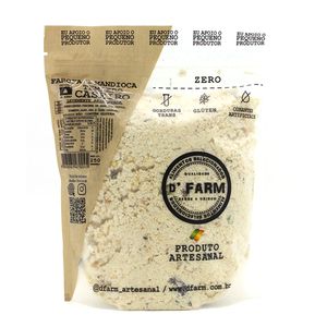 Farinha de Mandioca Tempero Caseiro D´Farm 250g