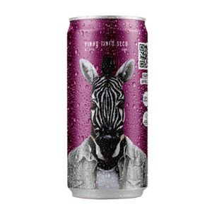 Vinho Fino Tinto Seco Cabernet Sauvignon Zebrah 269ml