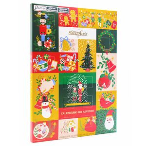 Calendário do Advento Chocolate ao Leite Belga Casa Santa Luzia 75g