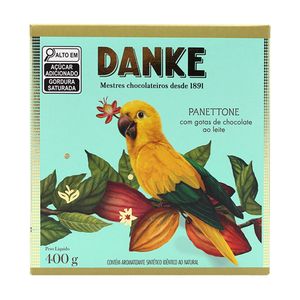 Panettone Gotas de Chocolate ao Leite Danke 400g