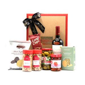 Presente Dia dos Pais Vinhos & Aperitivos 8 Itens