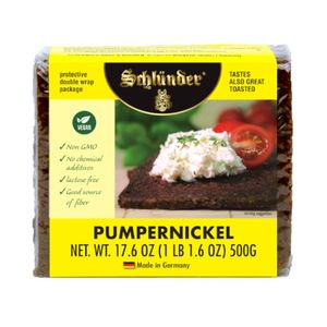 Pão de Centeio Integral Alemão Schlünder 500g