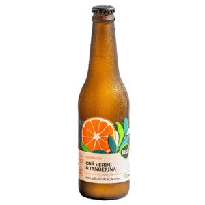 Chá Verde e Tangerina Com Gás Brazô 350ml