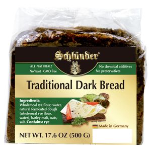 Pão de Centeio com Aveia Traditional Dark Schlunder 500g