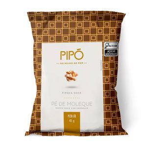 Pipoca Gourmet Sabor Pé de Moleque Pipó 45g