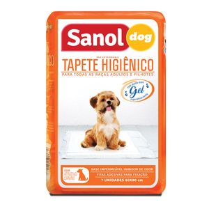 Tapete Higiênico 60x80 Sanol Dog 7 Unidades