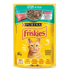 Sachê Friskies Atum ao Molho Purina 85g