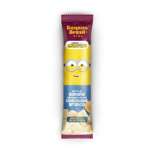 Barra de Banana com Cobertura de Chocolate Branco Banana Brasil 22g