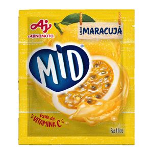 Refresco em Pó Sabor Maracujá Mid 20g