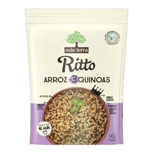 Arroz com 3 Quinoas Ritto Mãe Terra 170g