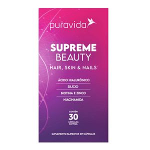 Suplemento Supreme Beauty Puravida 30 Cápsulas