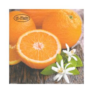 Guardanapo de Papel Laranja Ti-Flair 33x33cm