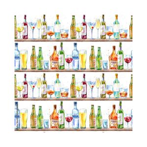 Guardanapo de Papel Design com Bebidas Ti-flair 33x33cm