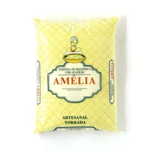 Farinha de Mandioca com Açafrão Amélia 500g
