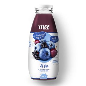 Smoothie de Frutas All Blue Sem Açúcar Mee 300ml