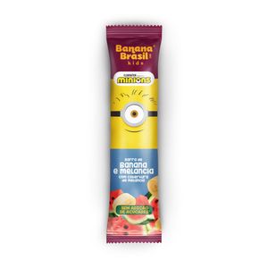 Barra de Banana e Melancia Minions Sem Açúcar Banana Brasil 22g
