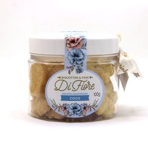 Biscoito Amanteigado de Coco Biscottini & Pani Di Fiore 100g