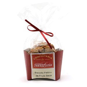 Biscoito Fettine de Fruta Seca Casa Santa Luzia 150g