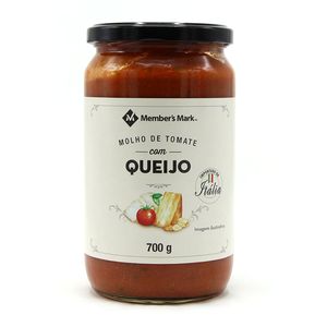 Molho de Tomate e Queijo Member's Mark 700g