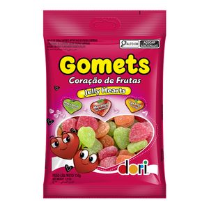 Gomets Coração de Frutas Dori 150g