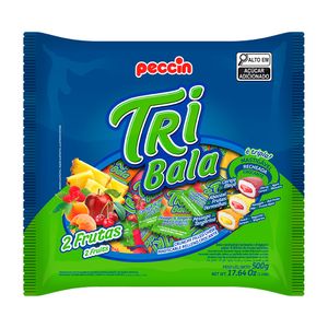 Bala 2 Frutas Sortidas Tri Bala 500g