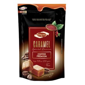 Bala de Caramelo Coffee Premium Santa Rita 200g