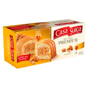 Bolo Premium Amêndoas Casa Suíça 370g