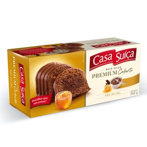 Bolo Premium Coberto Pão de Mel Casa Suíça 340g