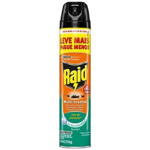 Inseticida Multi Insetos com Óleo de Eucalipto Raid 420ml