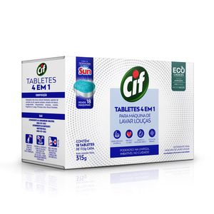 Lava-Louças em Tabletes Cif 315g