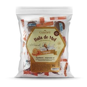 Bala de Mel Sabor Original Celebrê 80g