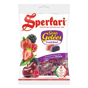 Bala de Geleia Sabor Frutti Rossi Sperlari 175g