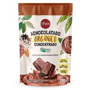 Achocolatado Orgânico Concentrado Organ 200g