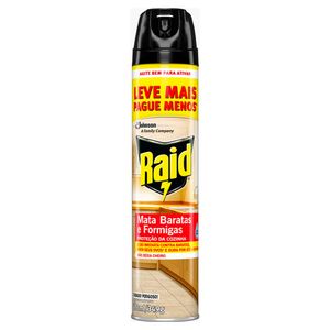 Inseticida Mata Baratas e Formigas Raid 420ml