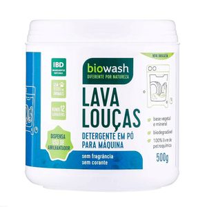 Detergente Para Máquina em Pó Sem Fragrância Bio Wash 500g
