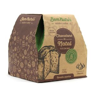 Panetone de Chocolate Sem Glúten Bem Nutrir 220g