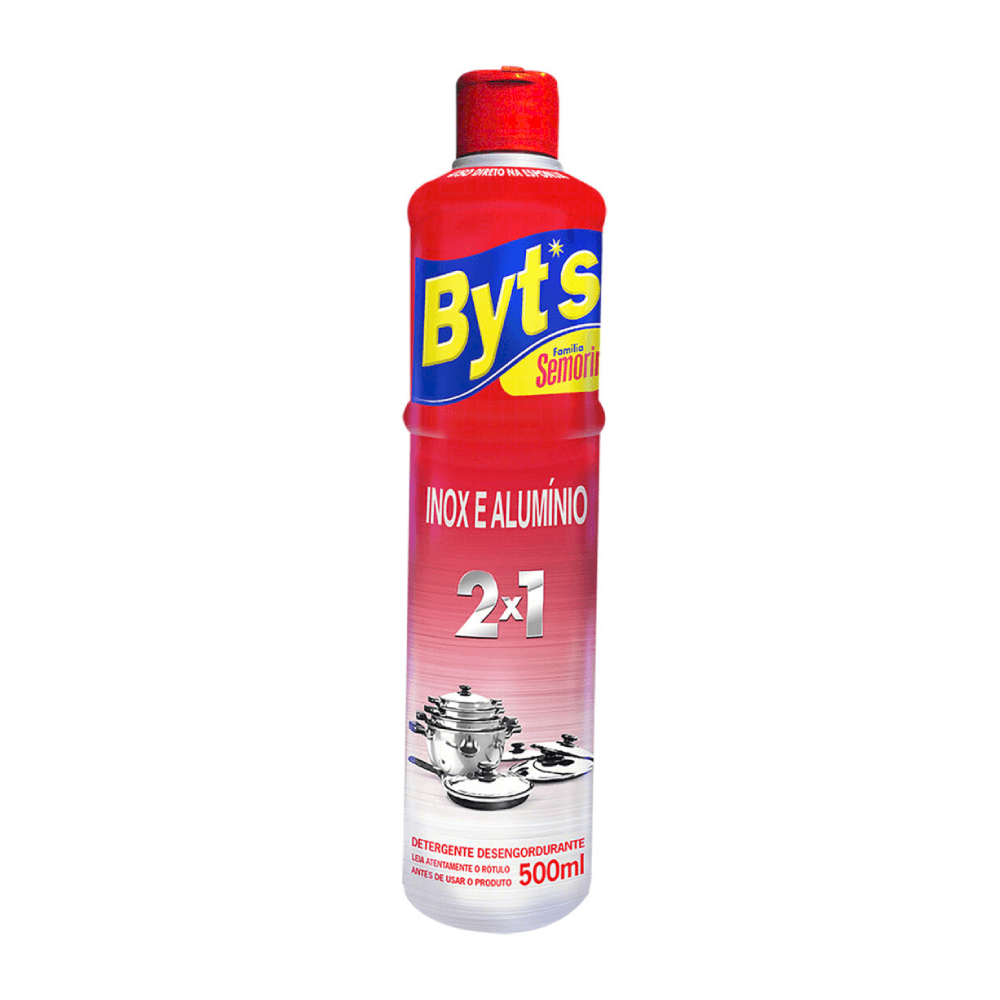 Limpa Inox e Alumínio Byts 500ml
