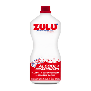 Álcool + Bicarbonato Zulu 1L