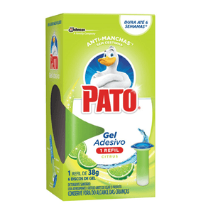 Gel Adesivo Fragrância Citrus com Aplicador Pato 1 Unidade