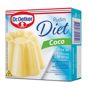 Mistura Para Pudim Sabor Coco Diet Dr. Oetker 25g