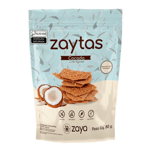 Lascas Zaytas Sabor Cocada Zaya 80g