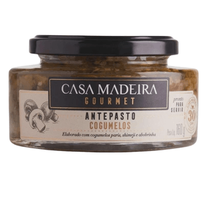 Antepasto Gourmet com Cogumelos Casa Madeira 160g