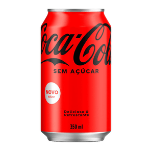 Coca Cola Sem Açúcar 350ml