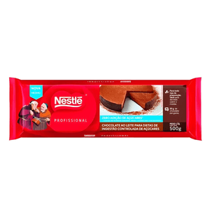Chocolate ao Leite Profissional Sem Açúcar Nestlé 500g